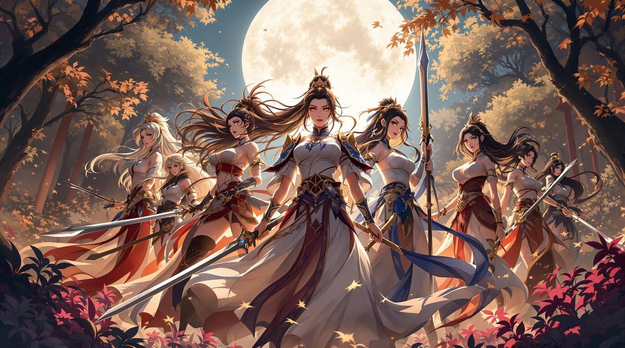 江湖女子图鉴——动漫中的那些奇女子 - acg动漫网专题策划